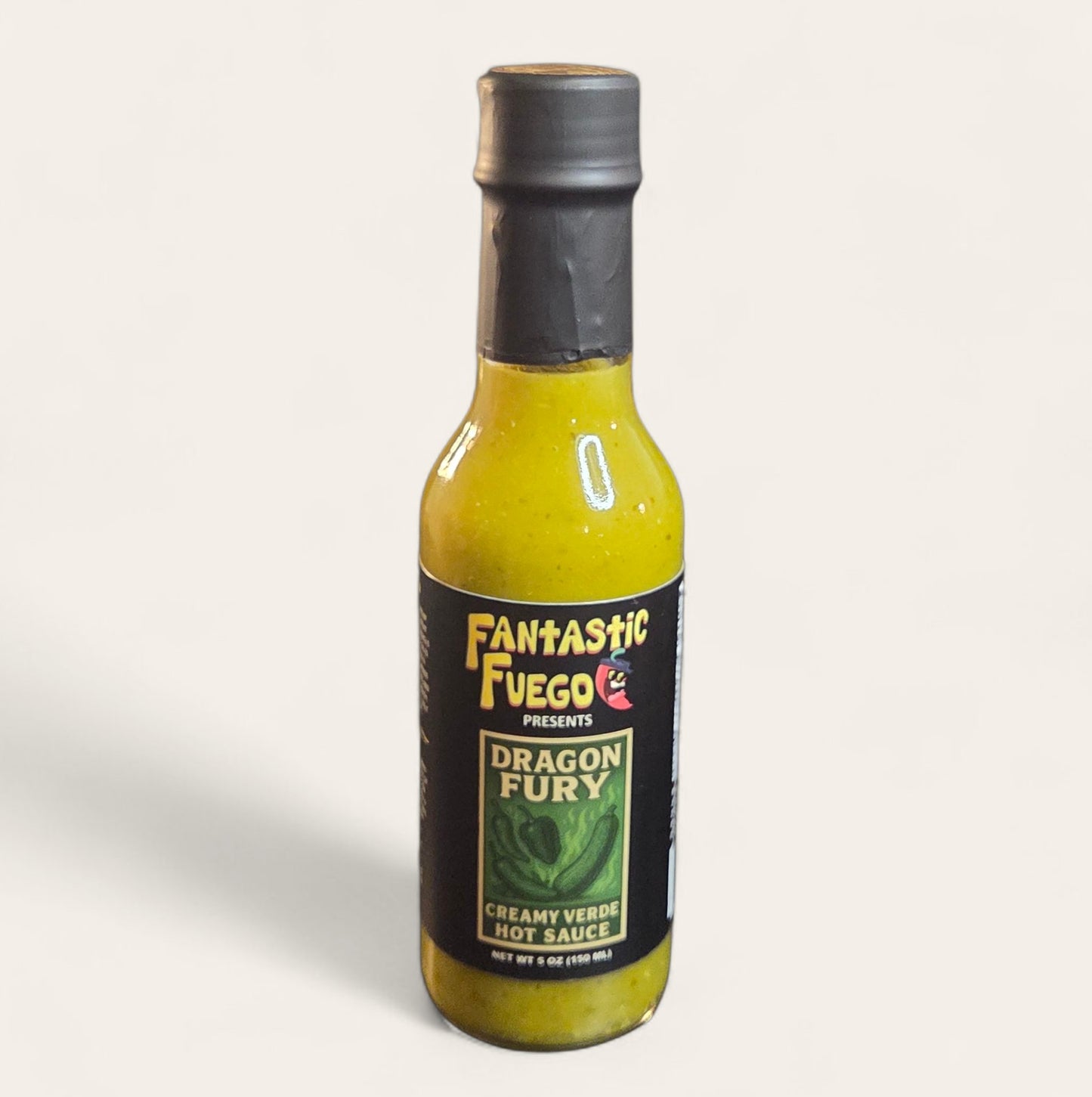 Dragon Fury Creamy Poblano Hot Sauce