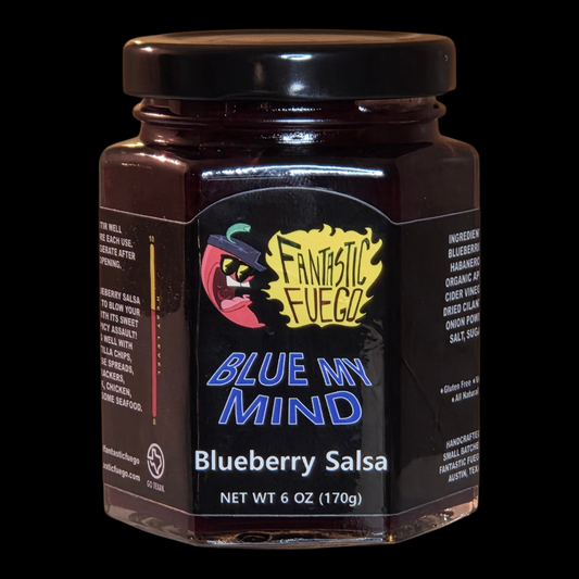 BLUE MY MIND BLUEBERRY SALSA