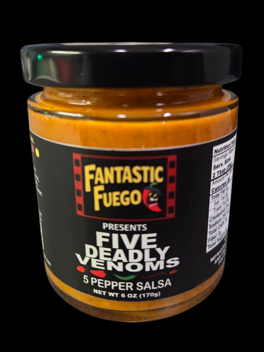 FIVE DEADLY VENOMS 5 PEPPER SALSA