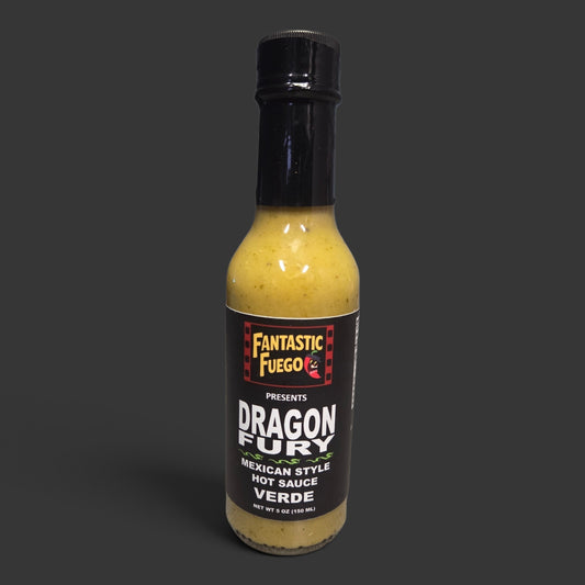 DRAGON FURY MEXICAN STYLE VERDE HOT SAUCE